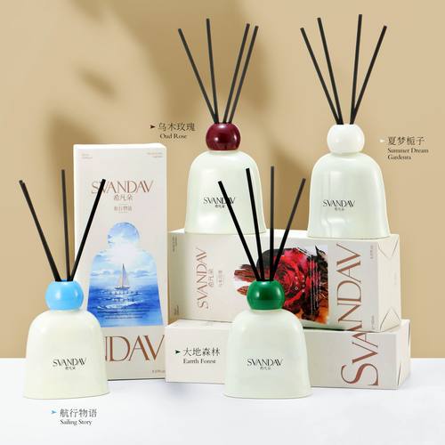 希凡朵无火藤条香薰持久留香除味