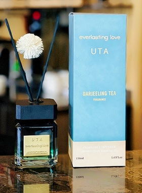 新款UTA大吉岭茶香薰摆件室内持久留香五星级酒店高级香车载香薰