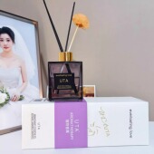 正品 UTA尤她栀子花香薰摆件房间卫生间无火香薰精油干花挥发香薰