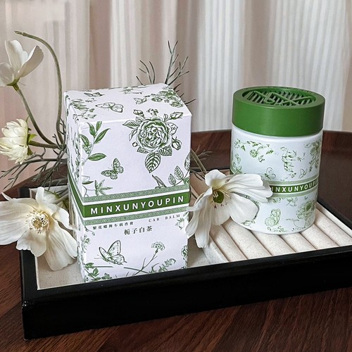 新款名薰优品车载固体香膏香薰