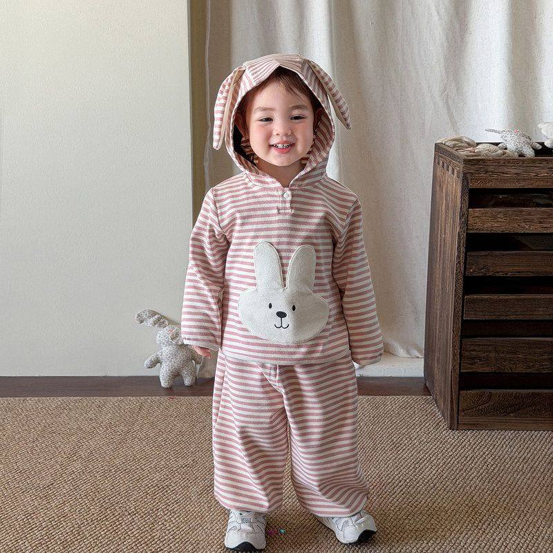 蔗梨童装女童卫衣套装春装2026儿童上衣卫裤两件套婴儿女宝宝衣服,童装/婴儿装/亲子装,套装,淘宝优惠券,粉丝福利购,淘宝优惠卷