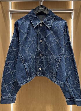 CK Jeans国内专柜正品代购2025年秋冬新款女士夹克外套47D749G