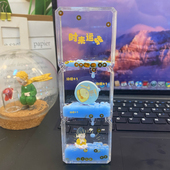 情绪稳定计时器佛嘻嘻油漏桌面摆件减压神器水滴液体沙漏生日礼物