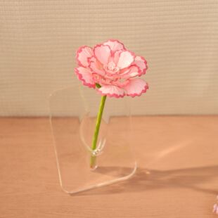 手工DIY拼装积木花束永生花材料单支男友女生生日礼物拼插玩具