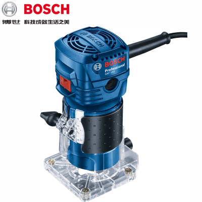 BOSCH博世GKF550木工修边机木材开 槽机家俱雕刻机电木铣雕刻机