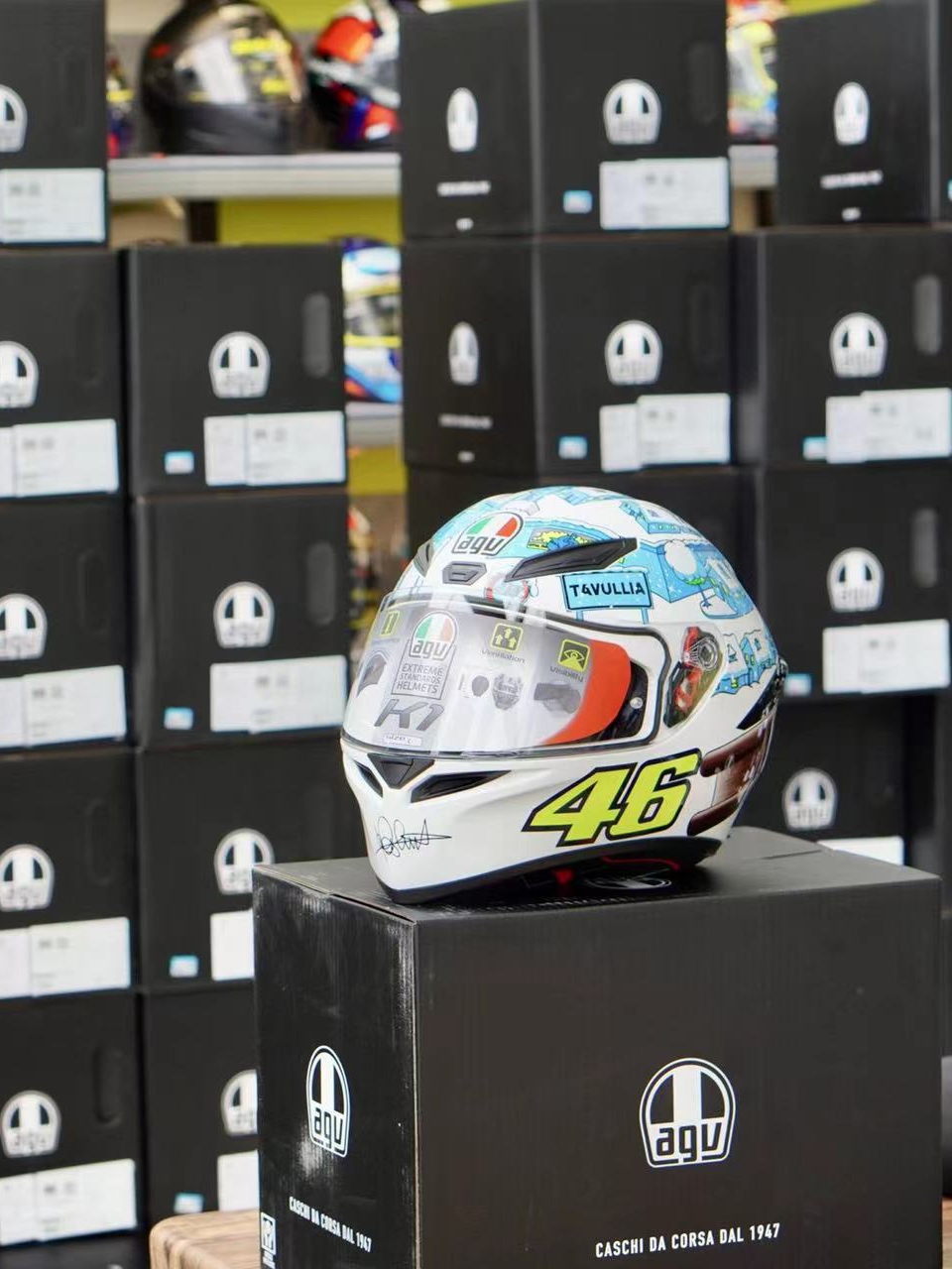 AGV K1头盔四季通用夏季防雾车赛车全盔覆式骑士装备2