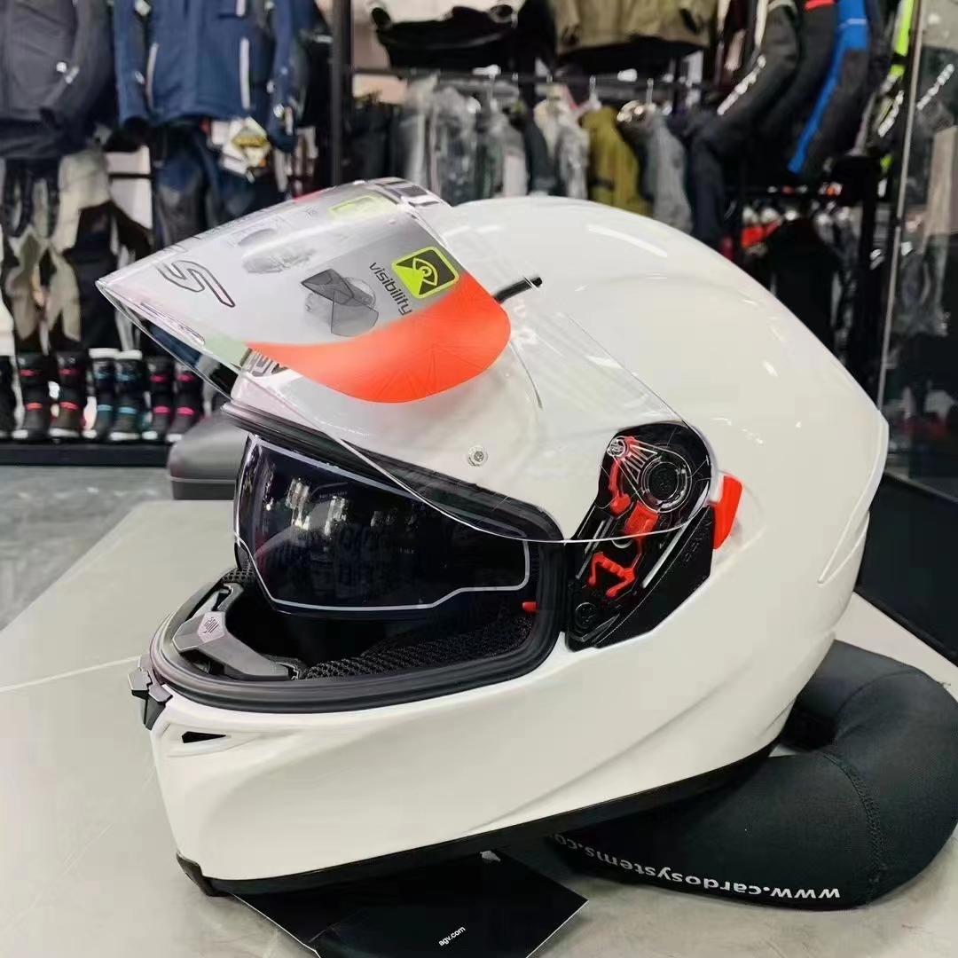 AGV K5S 纯色各款黑白哑光亮黑头盔