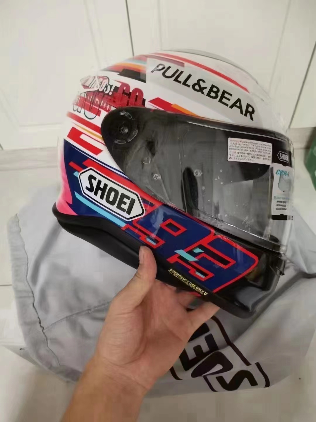 SHOEI Z7电源键93头盔