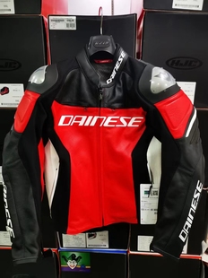 皮衣车服黑白红骑行丹尼斯 racing Dainese