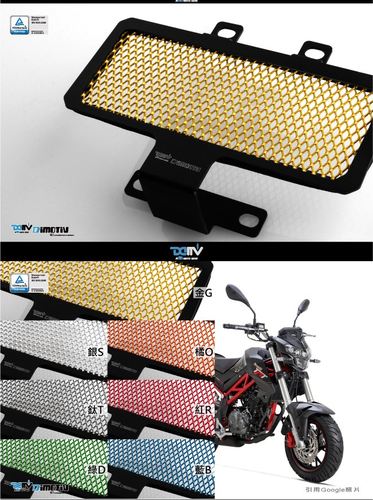 DMV 适用BENELLI贝纳利 TNT 125 小暴龙 油冷散热水箱护网