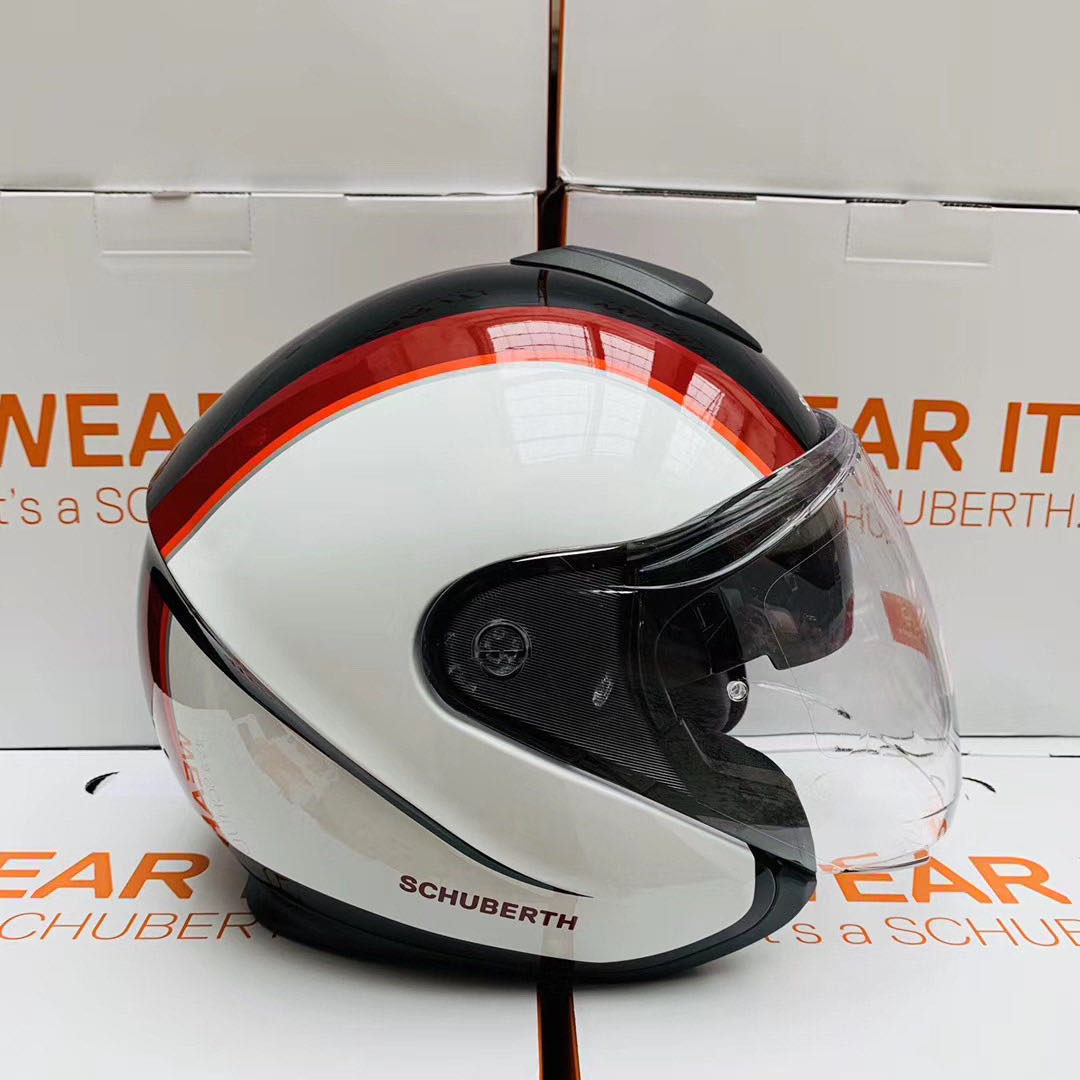 舒伯特schuberth M1 Pro 车头盔防摔3/4盔夏季双镜片蓝牙半盔7