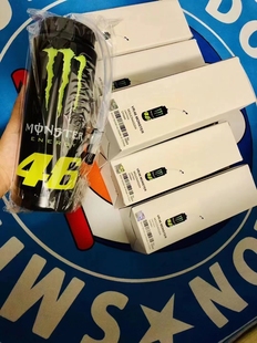 MONSTER鬼爪 运动水壶 正品 带水管 赛车水壶 罗西同款 VR46