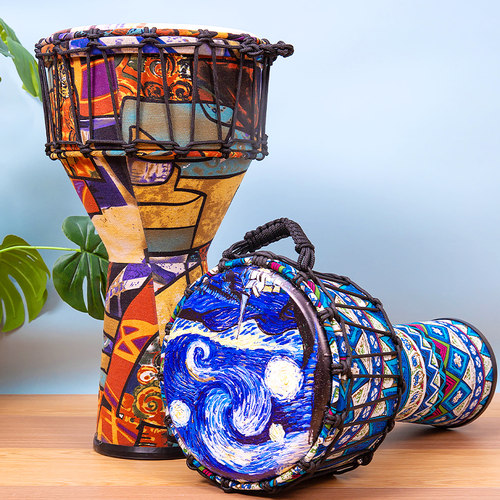 非洲鼓10寸12寸手拍鼓专业非州鼓