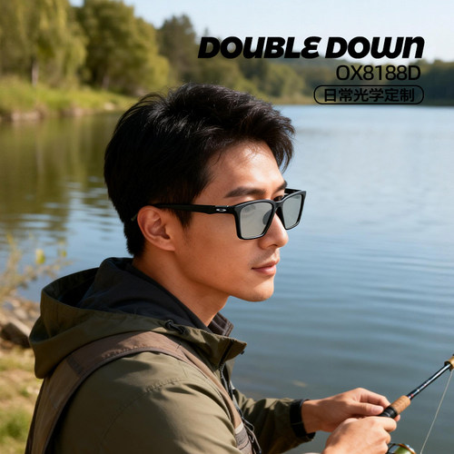 欧克利Doubledown全框眼镜架OX8188D马年限定款变色近视定制眼镜