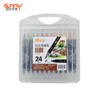 Sunshine Angel 12-color fine line drawing Pen, signature design, drawing, Sketch, comic pen, hand-drawn pen, line drawing, outlining pen thumbnail 2