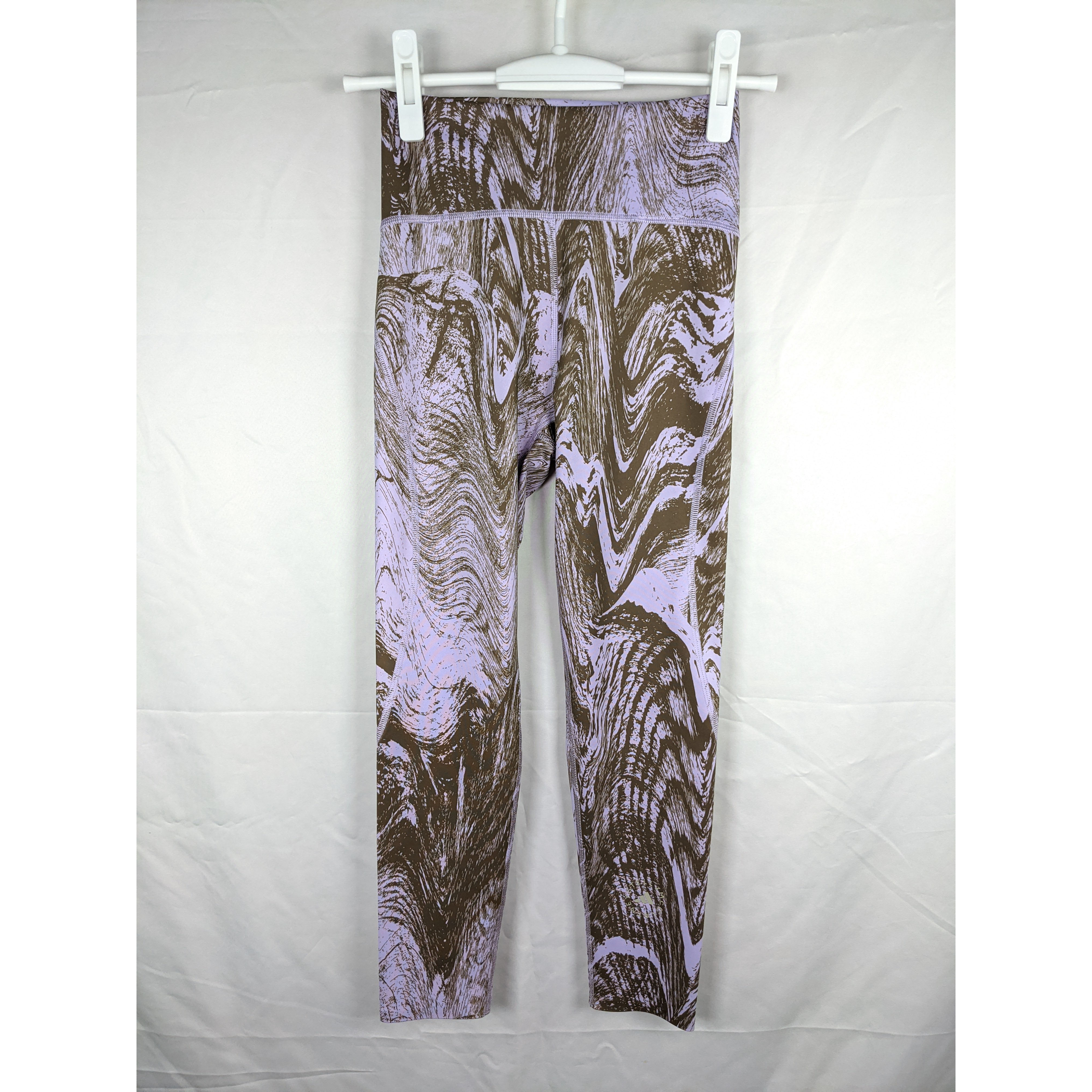 正品 adidas Stella McCartney TruePurpose Printed 7/8 九分裤