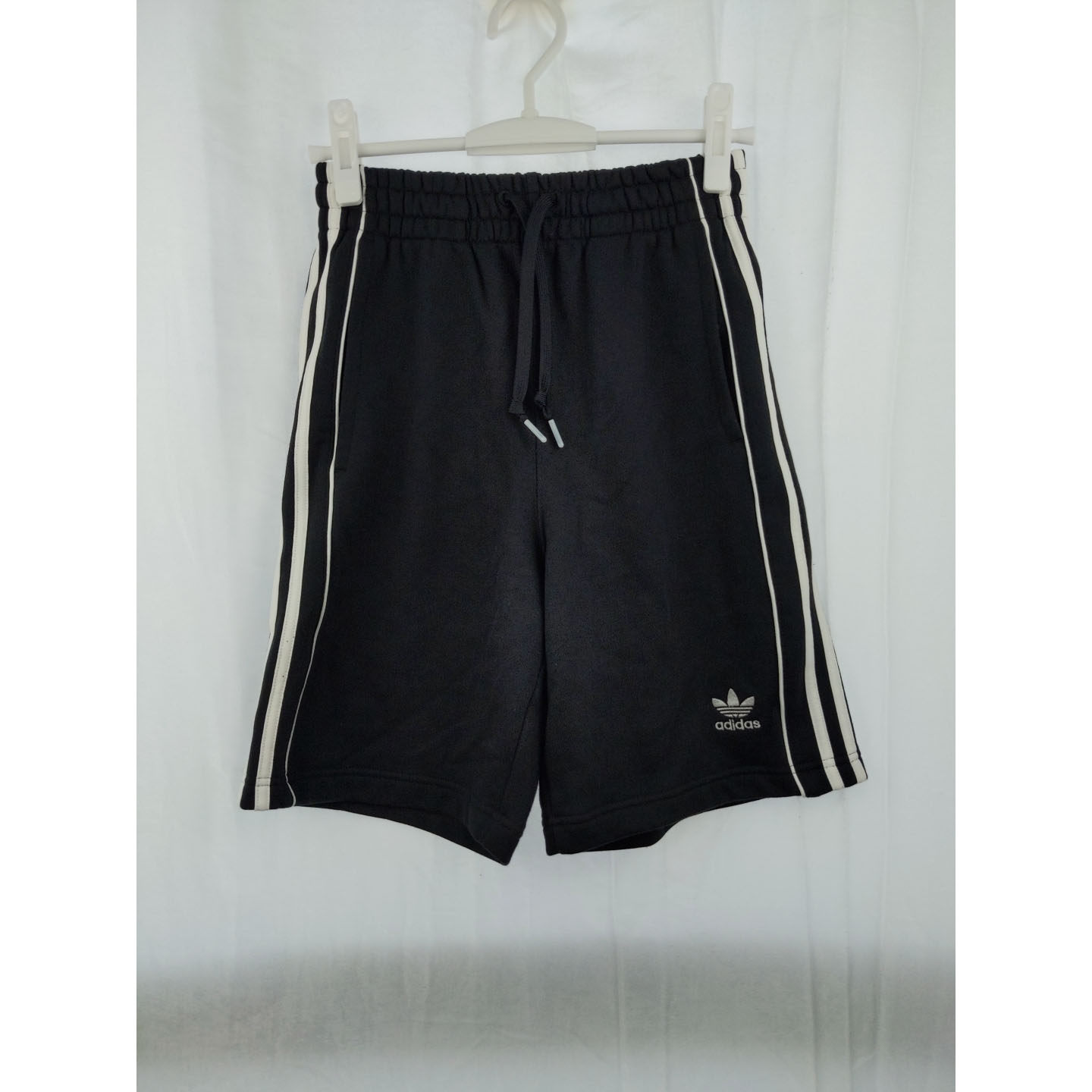 adidas 3-Stripes 男子复古三条纹针织休闲短裤 HK7307 附B品吊牌