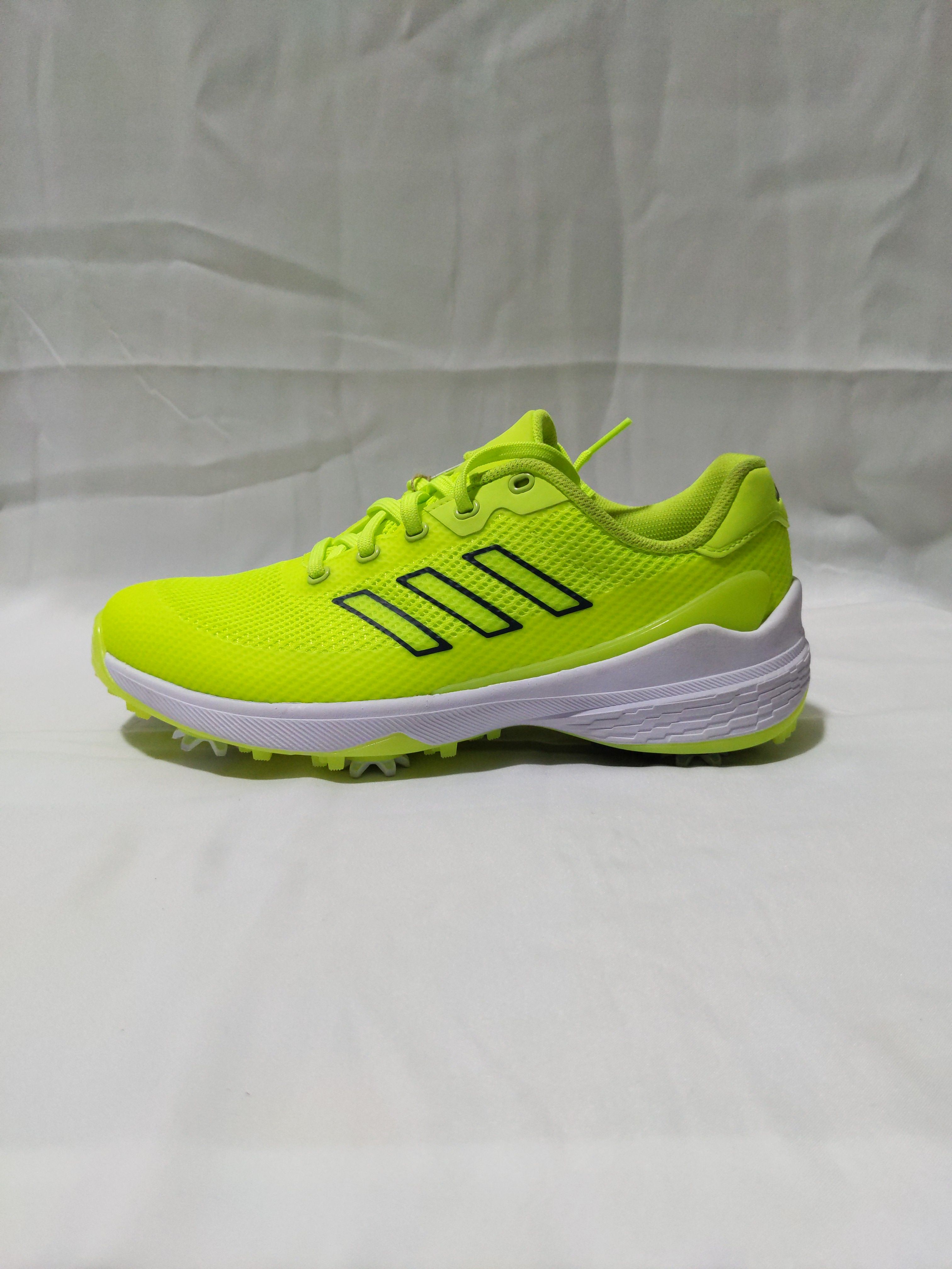 adidas ZG23 Vent Golf 'Lucid Lemon' 男子专业高尔夫鞋 GW2123