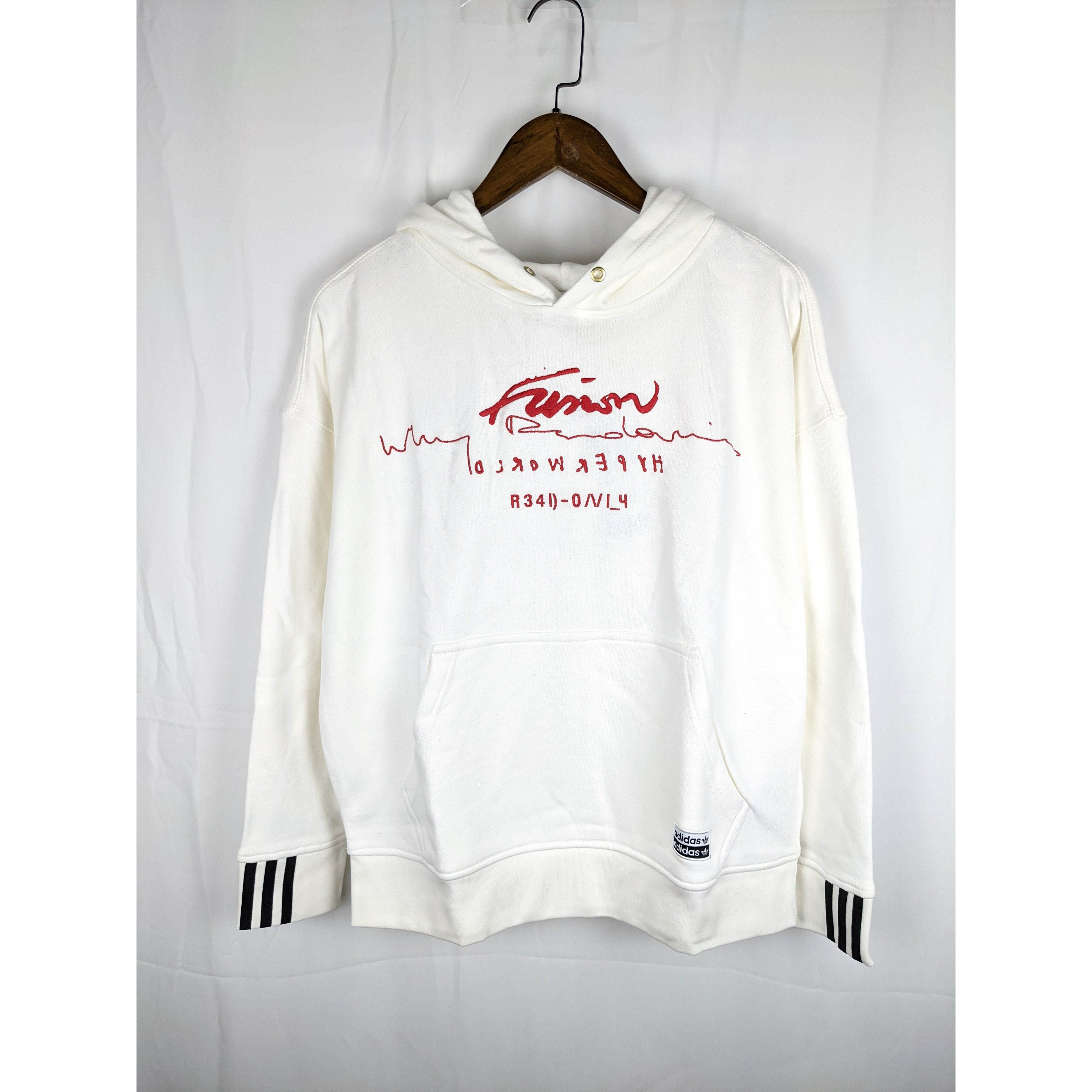 ADIDA SR.Y.V. HOODIE 女子联名卫衣寬鬆休閒連帽上衣 GD2945