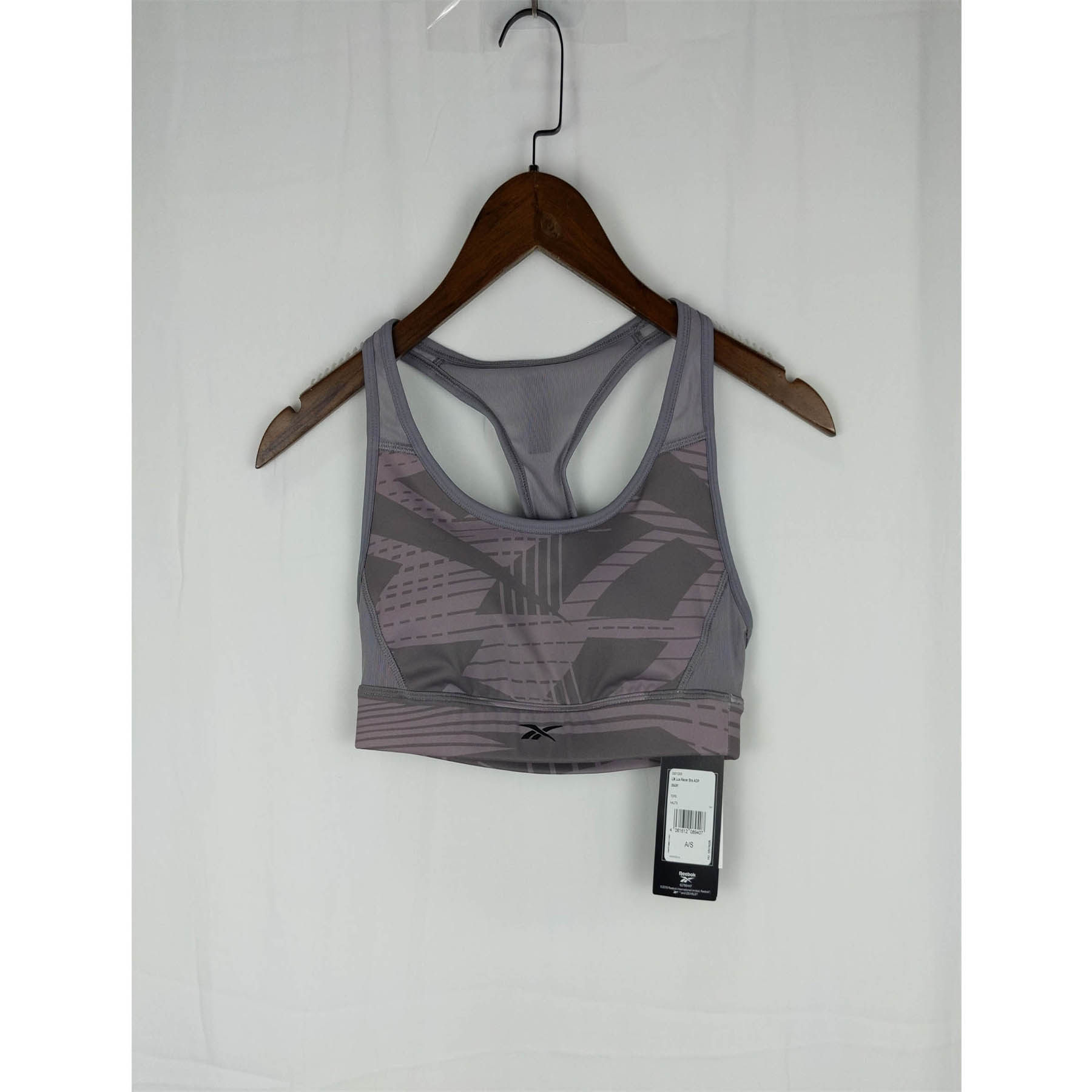 莱美 Reebok LM Lux Racer Bra AOP 锐步联名健身女子内衣 GE1033