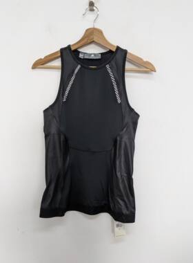联名 adidas Stella McCartney 女子休闲瑜伽运动跑步背心 CZ3726