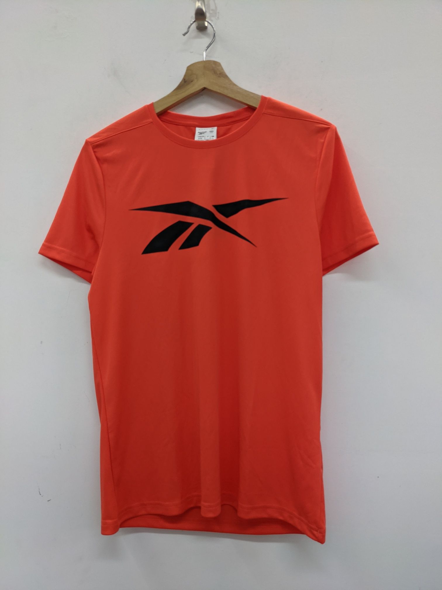 Reebok/锐步 男子速干透气跑步运动训练休闲短袖T恤 FK6183