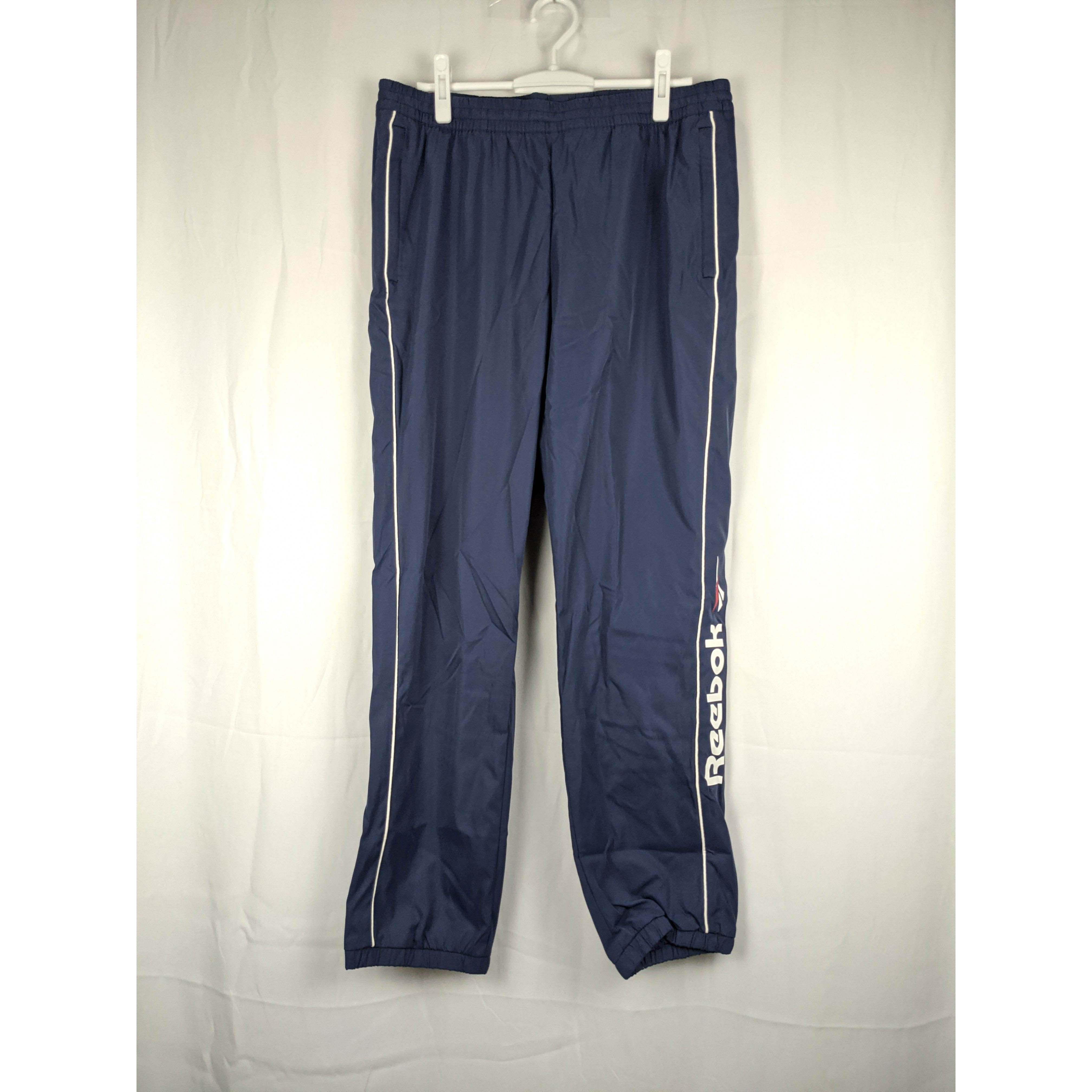 锐步 reebok woven pant 男子运动经典复古梭织休闲长裤 fp8802