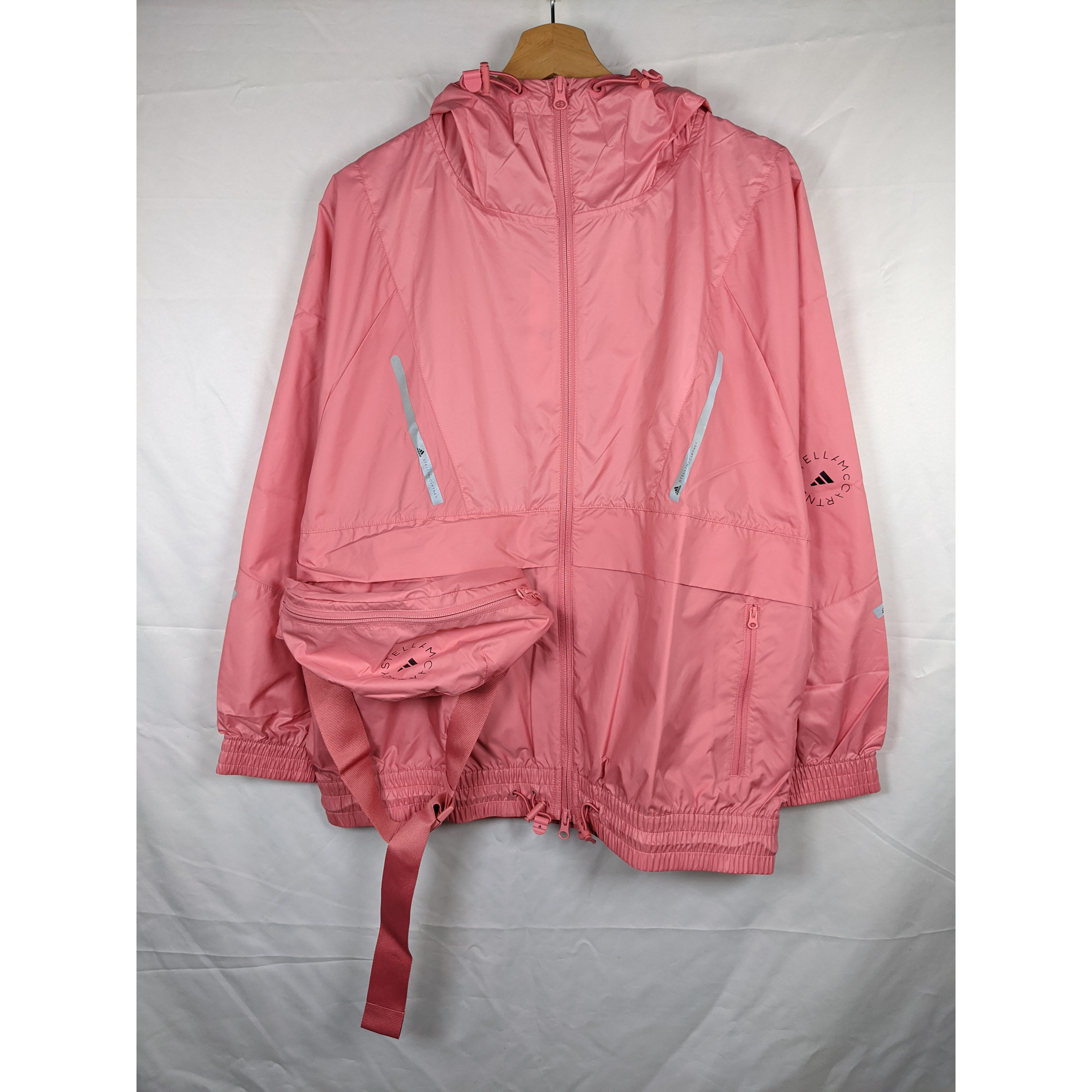 正品 adidas Stella McCartney Windbreaker 高端运动风衣 GT4279