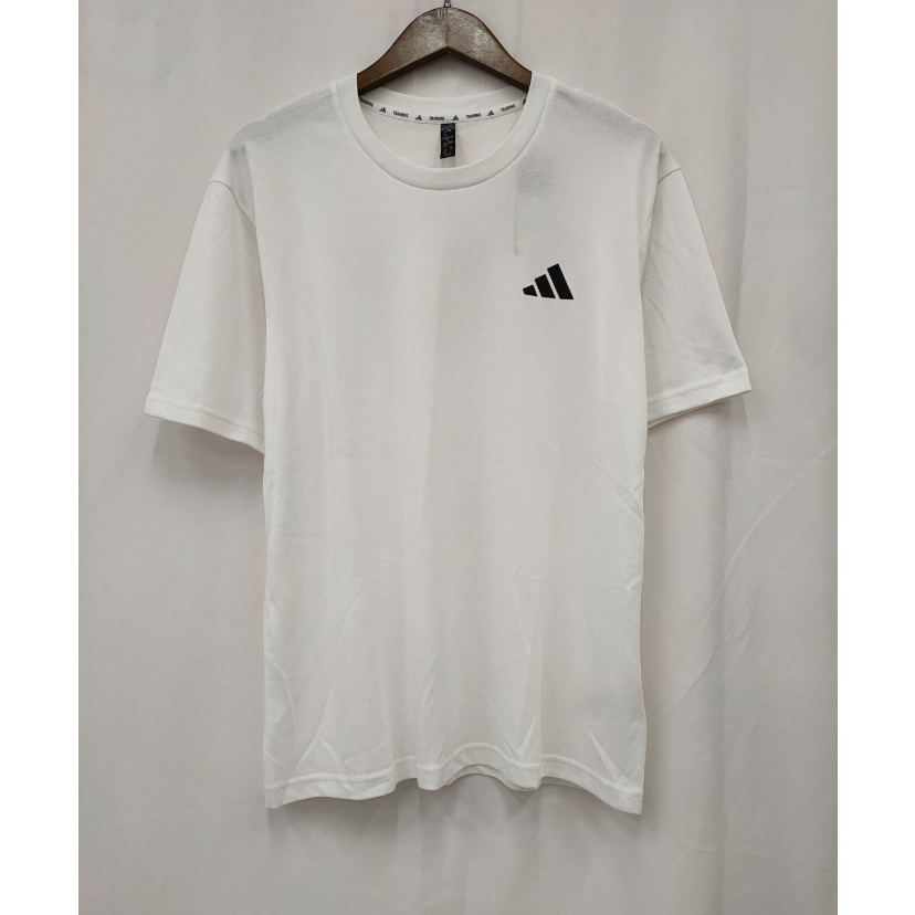 正品 adidas Train Essentials 男子运动跑步训练速干短袖 JC7734