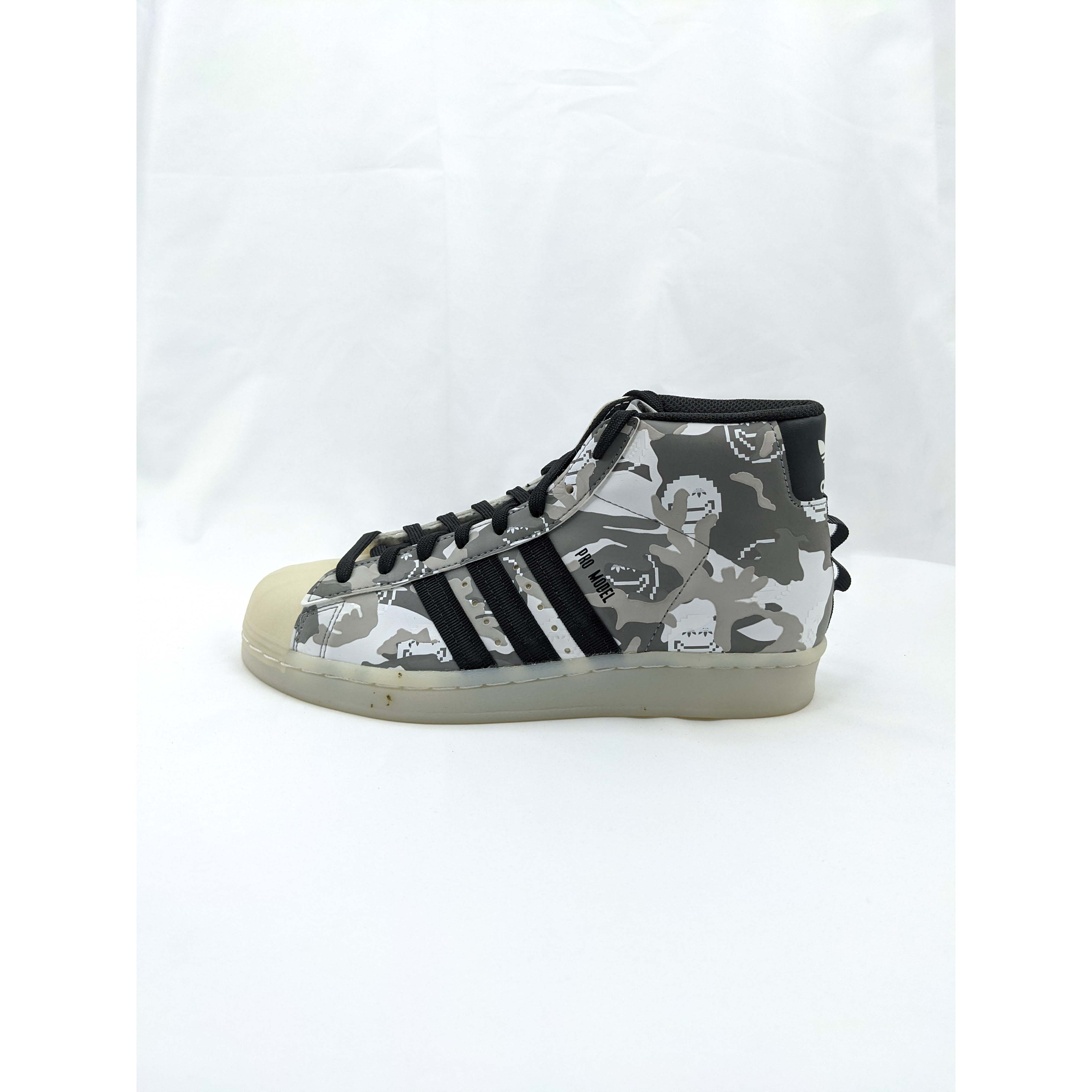 adidas Pro Model 高帮女子贝壳头休闲鞋 GZ7812 员工内买无原盒