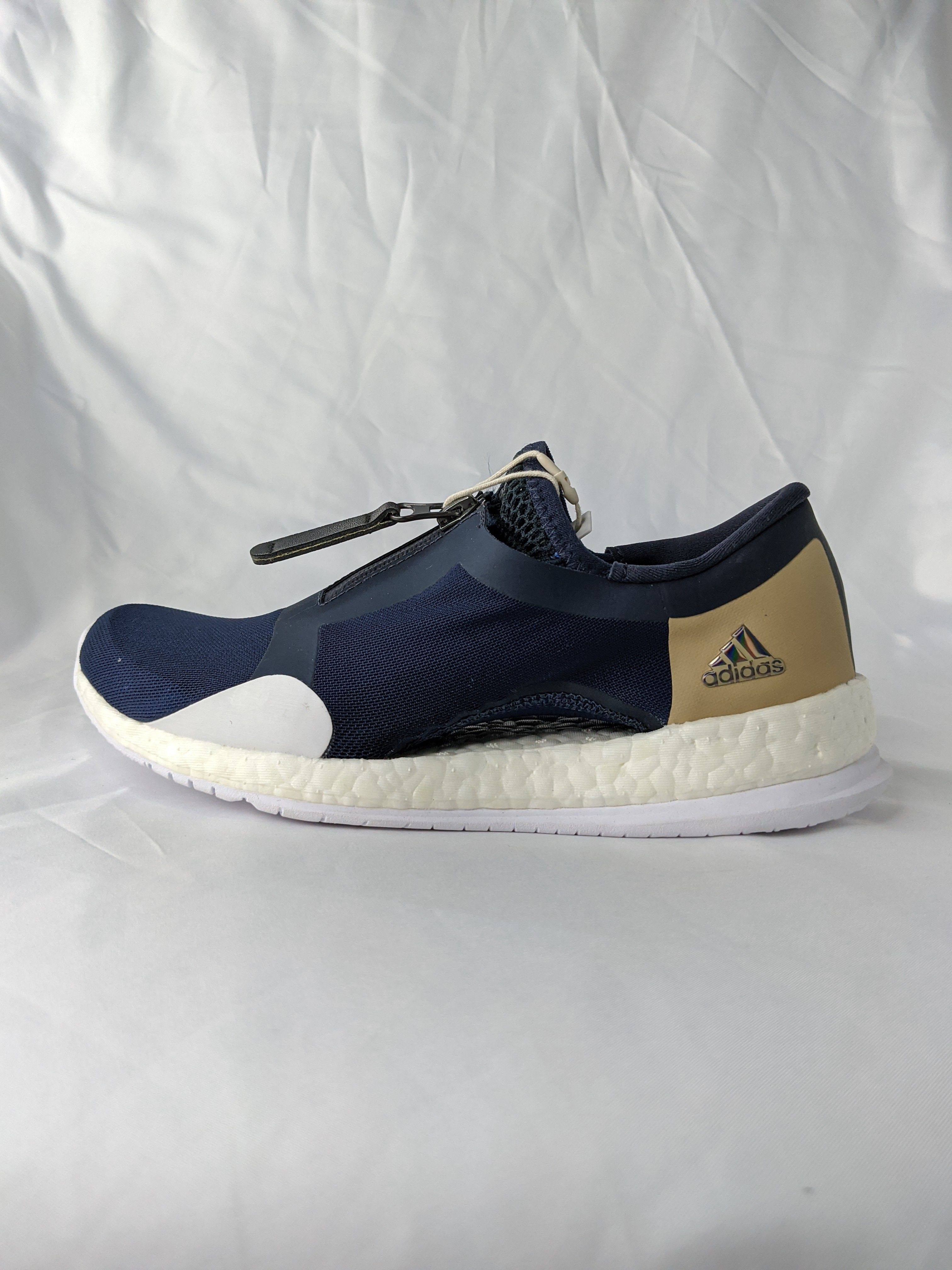 adidas Pure Boost X TR Zip 女子全掌缓震高端跑步鞋 BA8038