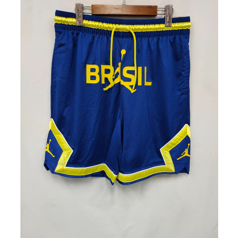 Jordan Mesh Diamond Brasil Dri-Fit 男足球篮球短裤 IF3912-417