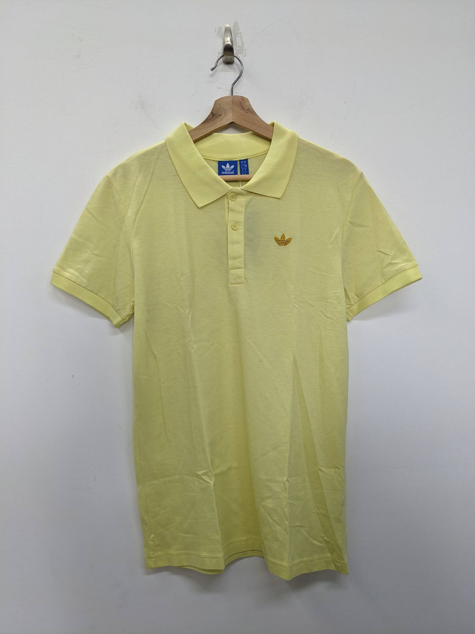 ADIDAS POLO PIQUE 三叶草 男子休闲翻领休闲短袖T恤 F77277