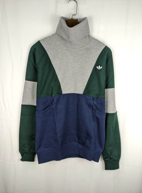 adidas originals Samstag Polo Neck Sweat 男子高领卫衣 FM2208