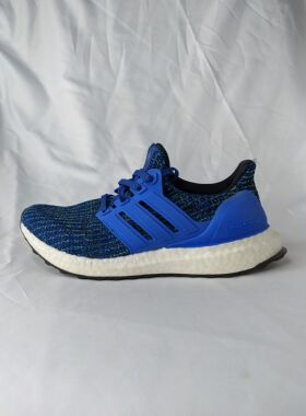 adidas Ultra Boost 4.0 Hi-Res Blue 女子大童休闲跑步鞋 B43511