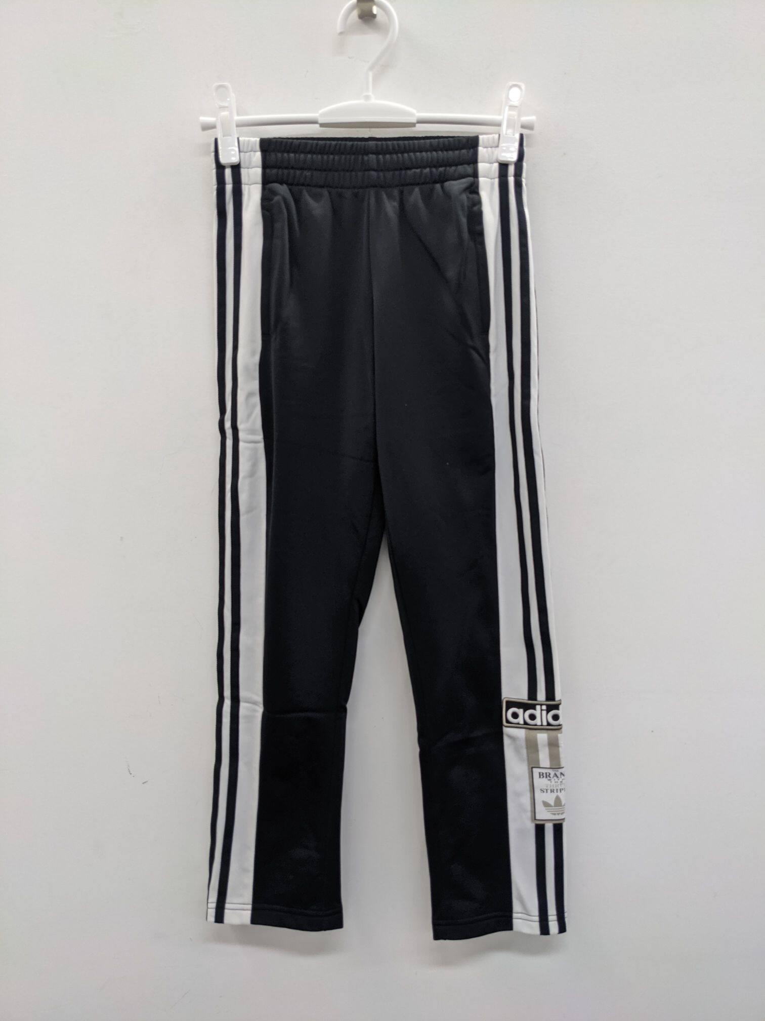 ADIDAS ADIBREAK PANT 三叶草 男女大童三条纹复古运动裤 CY3473