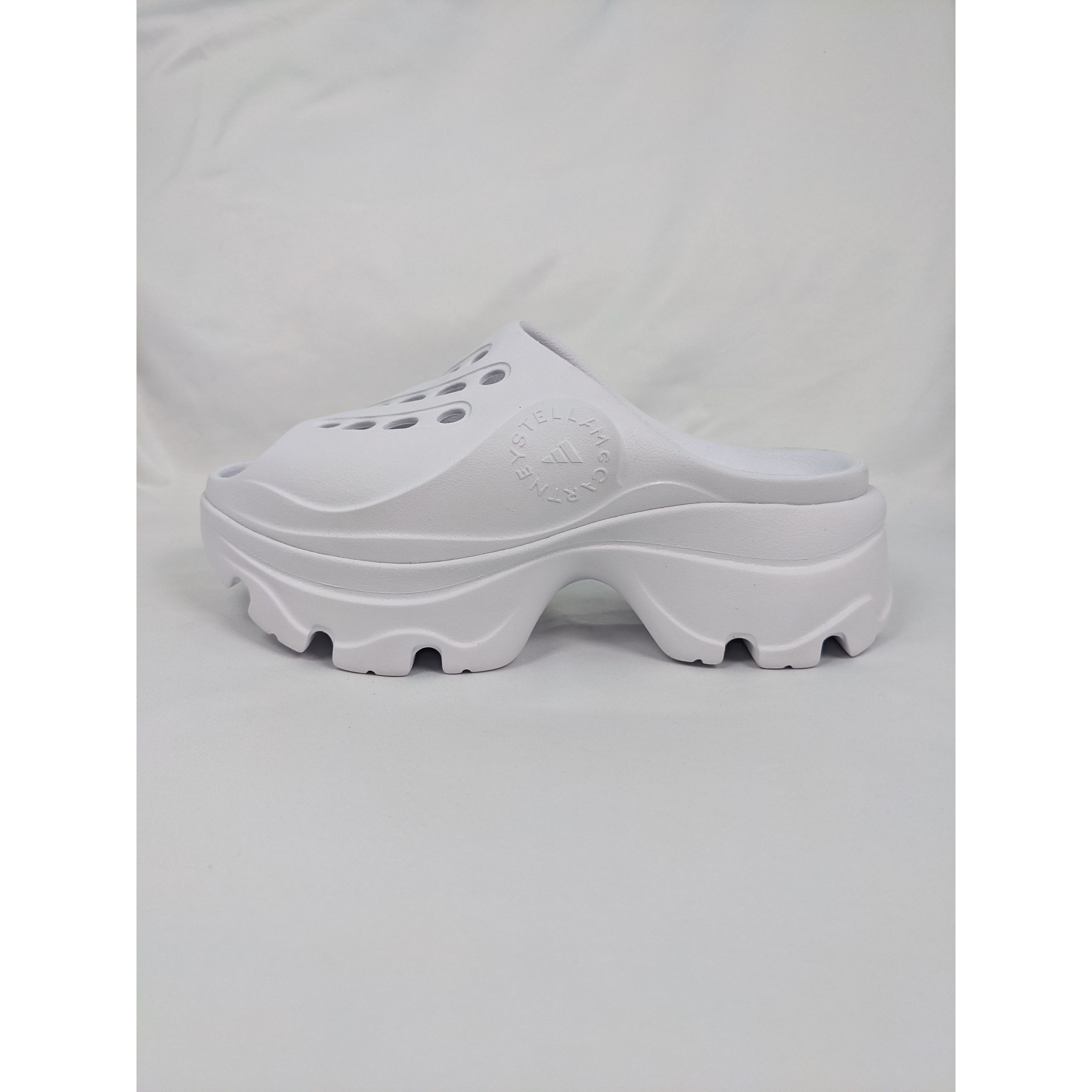 轻奢联名 adidas Stella McCartney X Clog 设计师 洞洞女子拖鞋