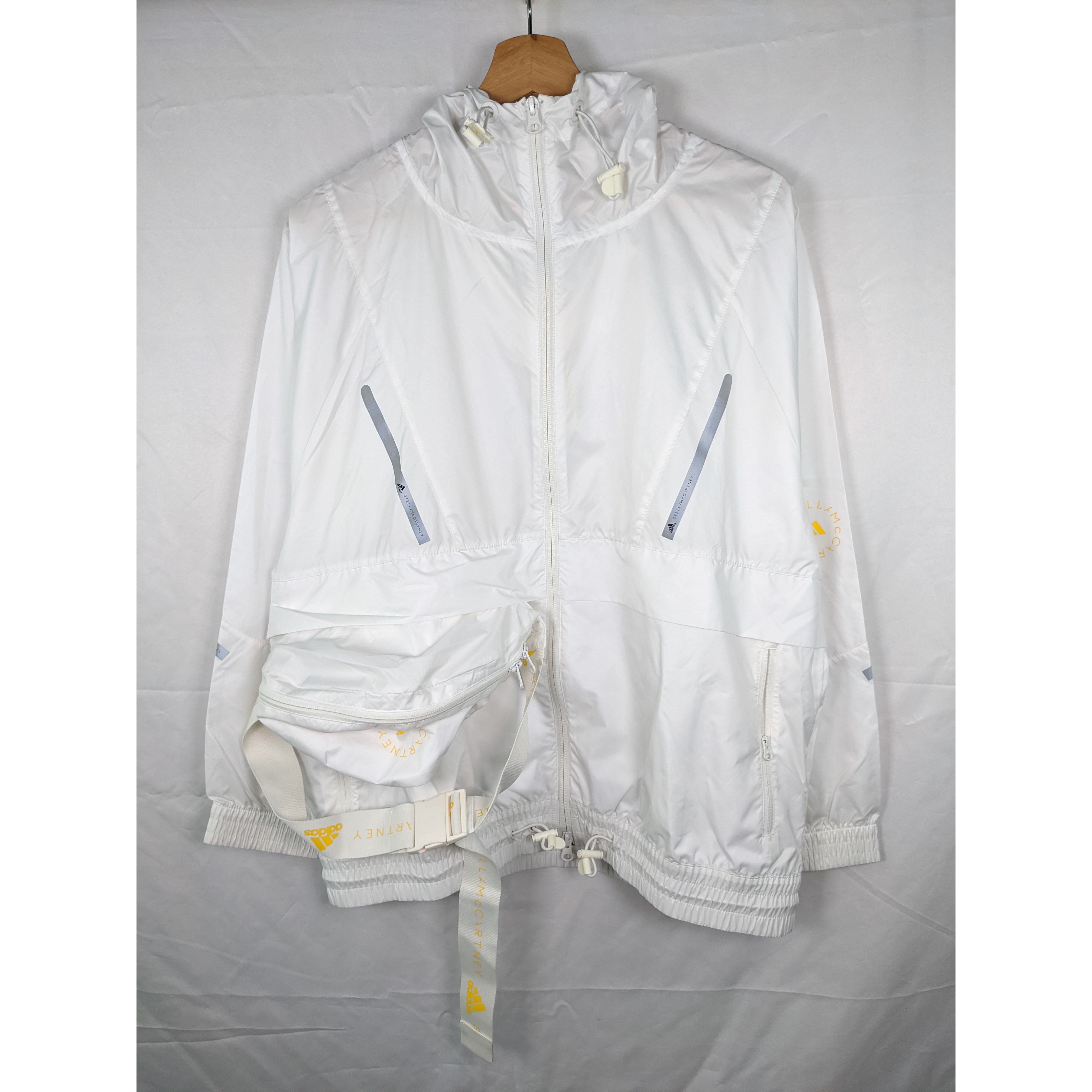 正品 adidas Stella McCartney Windbreaker 高端运动风衣 GU1615