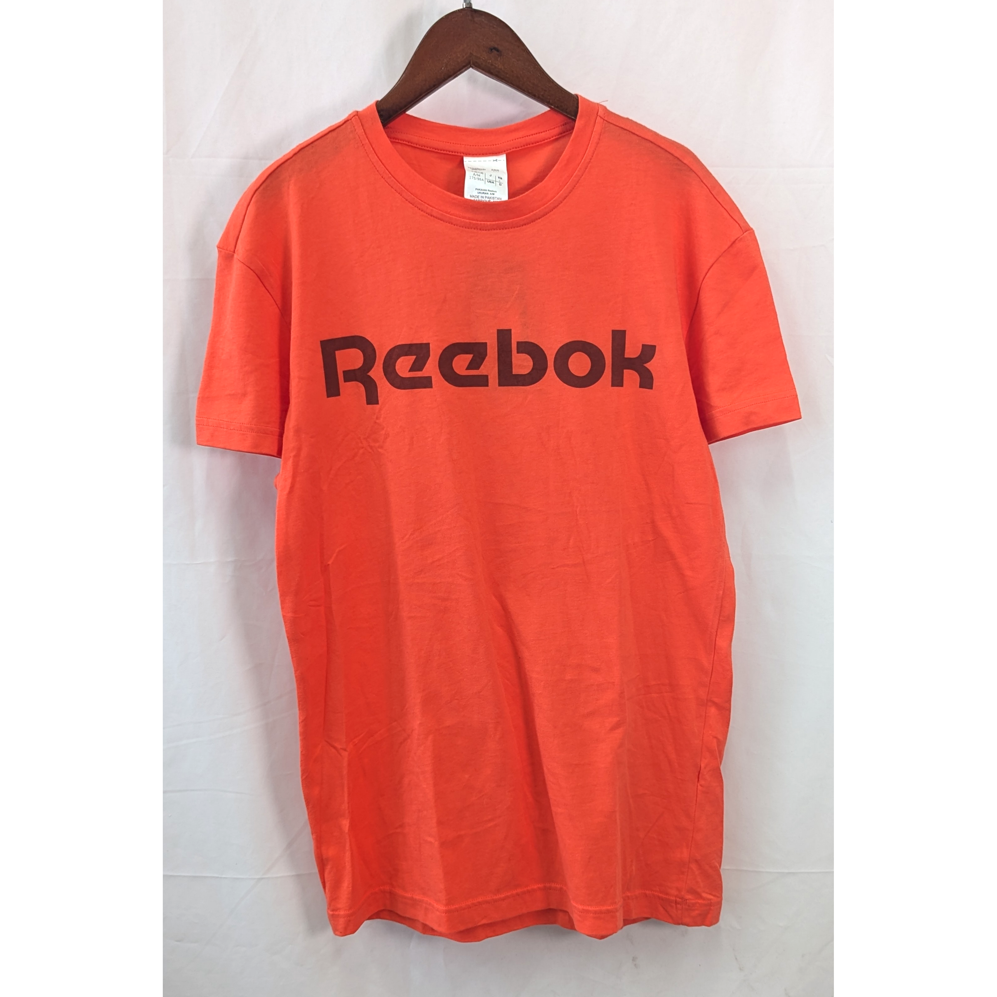 正品 锐步 Reebok GS Linear Read Tee 男健身跑步运动T恤 FP9158