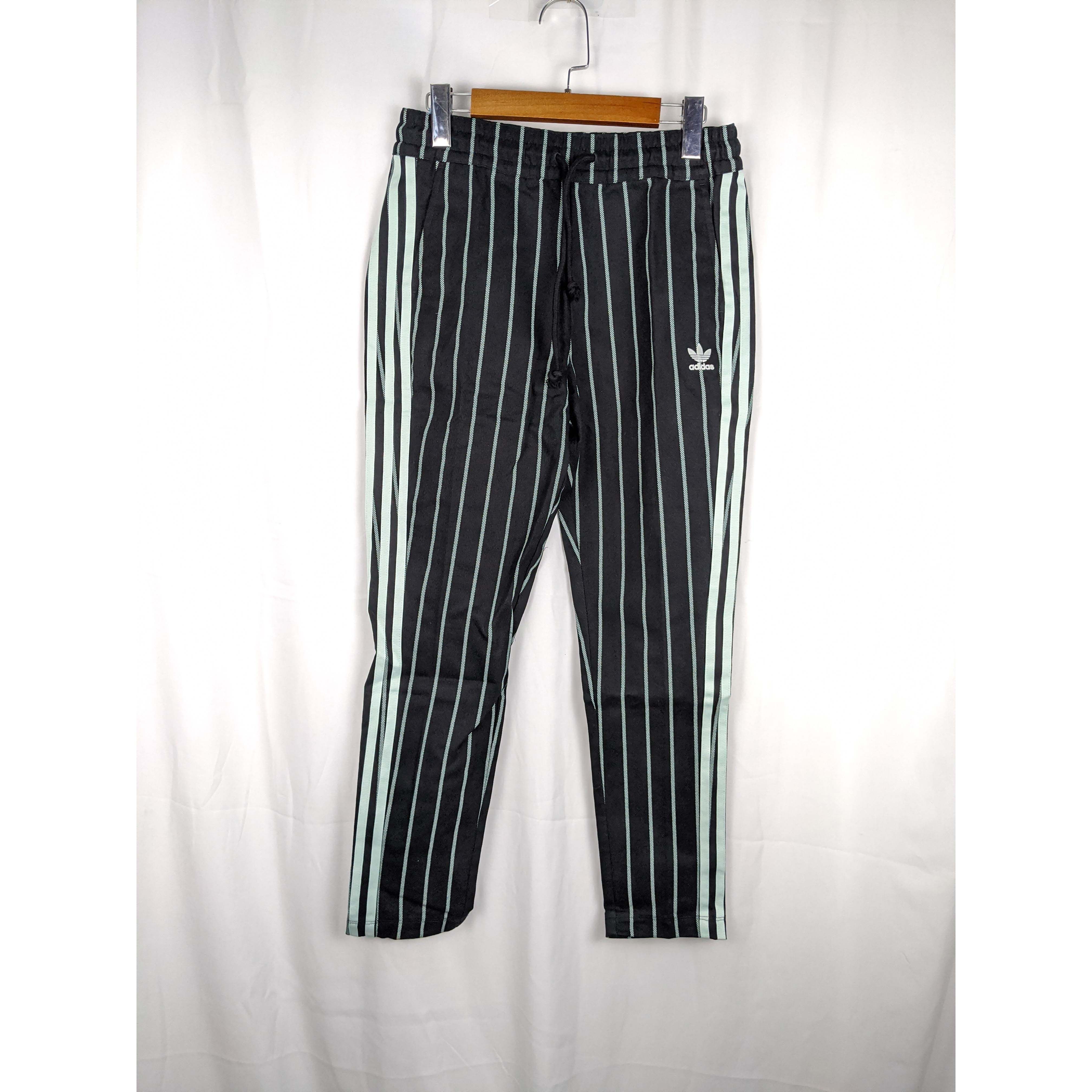 正品 adidas Originals Track Pants 女子复古条纹休闲裤 DU9886