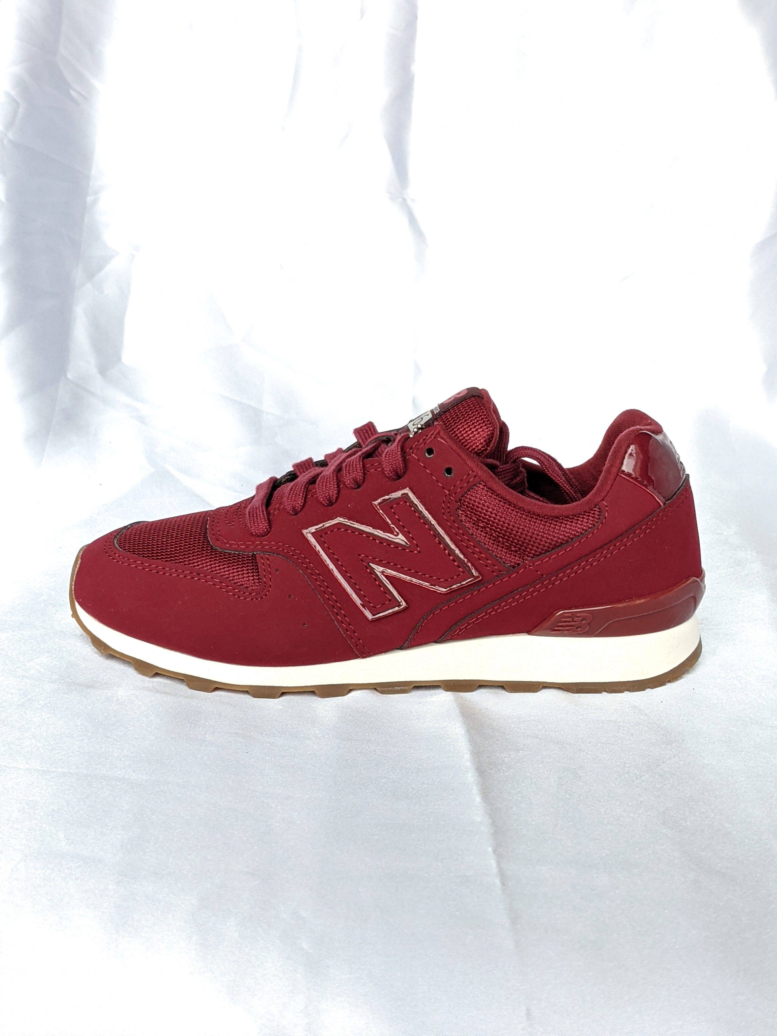 New Balance /NB 996系列 女子酒红色 经典复古休闲鞋 WR996SKH