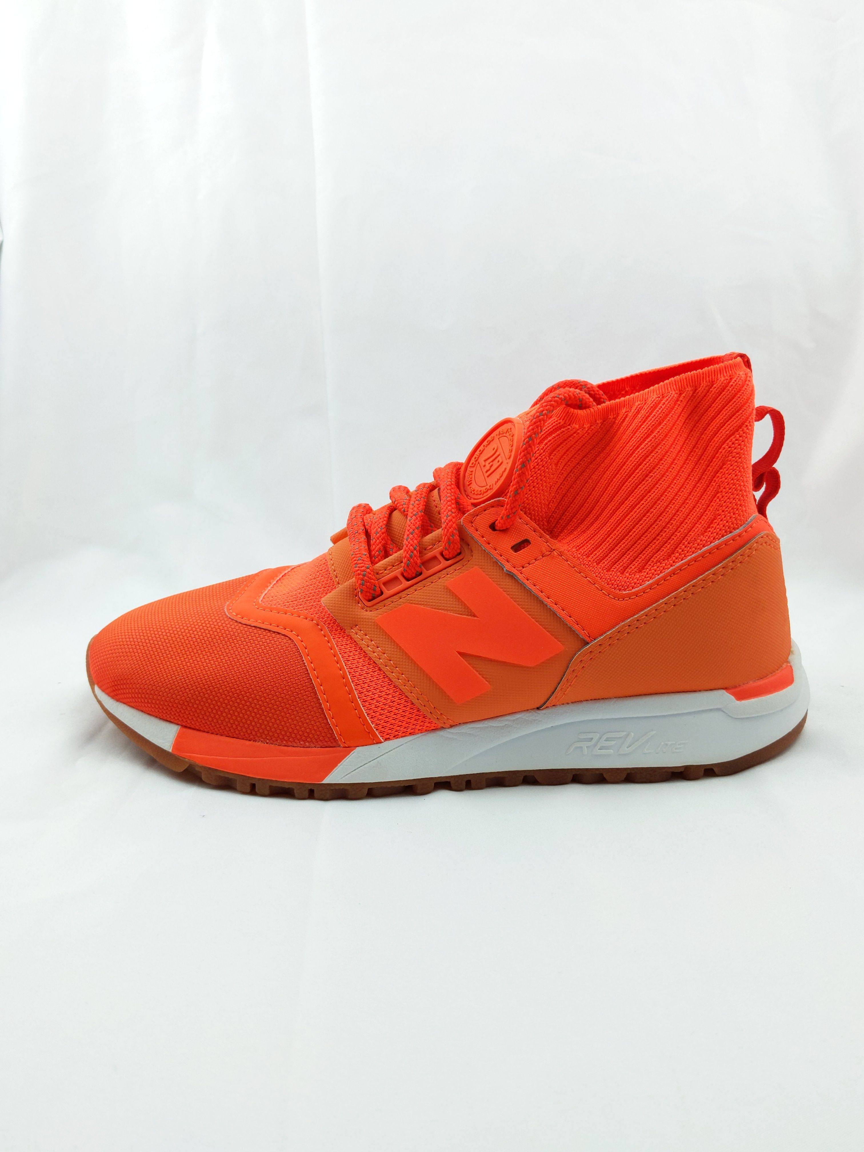 New Balance / NB 247 Mid 女子高帮编织袜套跑步休闲鞋 MRL247OX