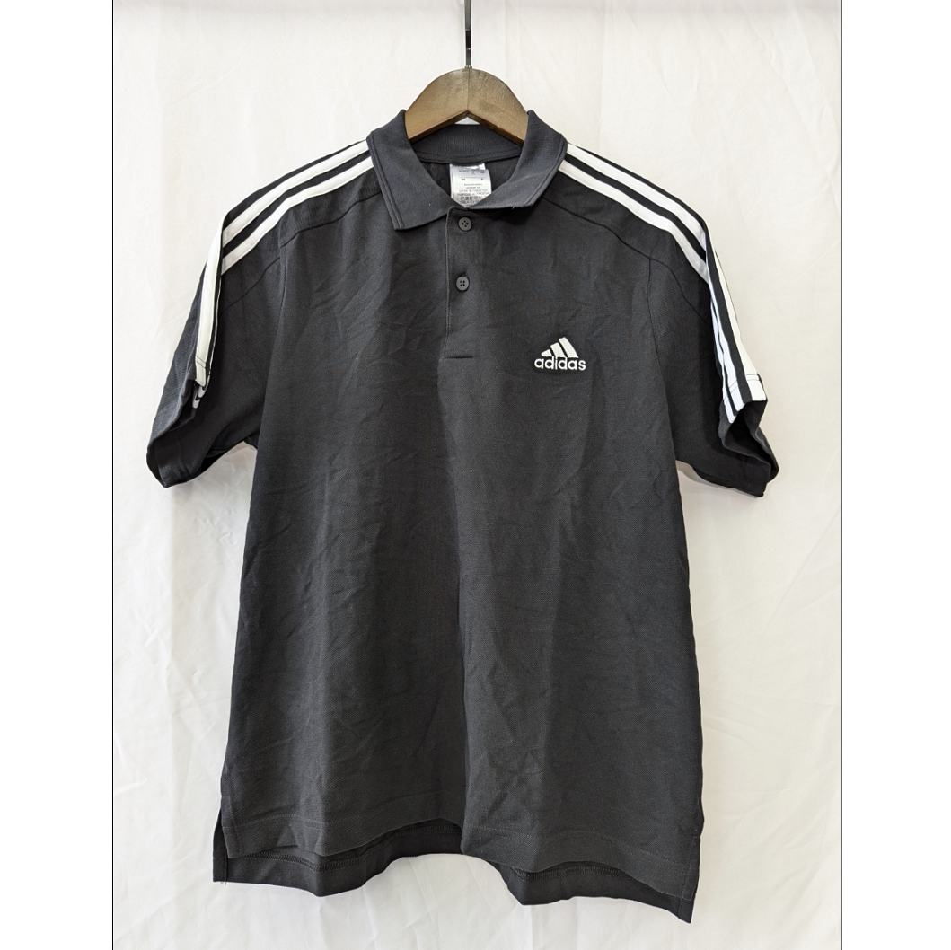 正品 adidas Essentials Polo Sleeve 男子教练基础款短袖 IC9310