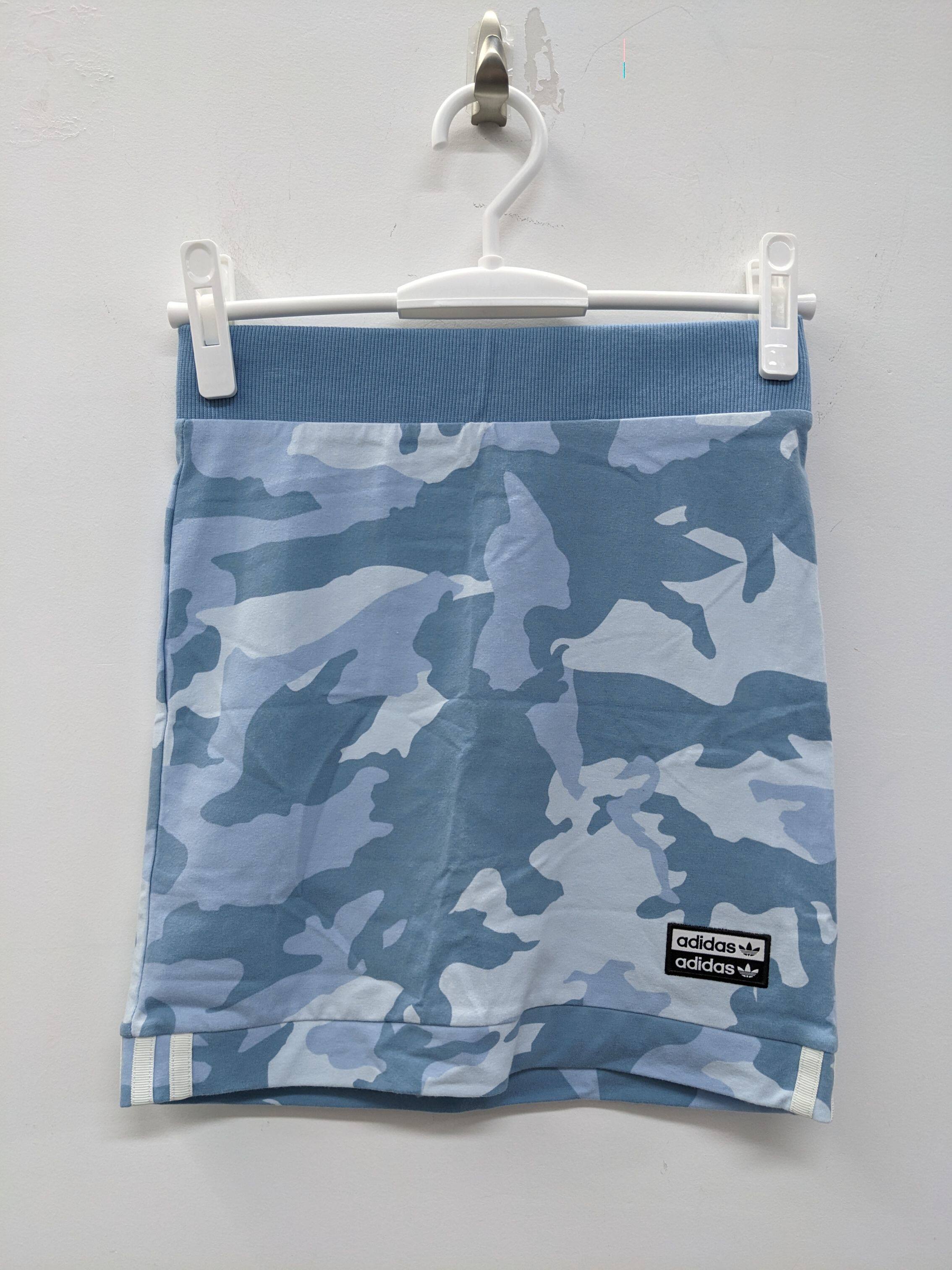 adidas/三叶草 SKIRT 迷彩女装运动休闲半身裙子 FM2484