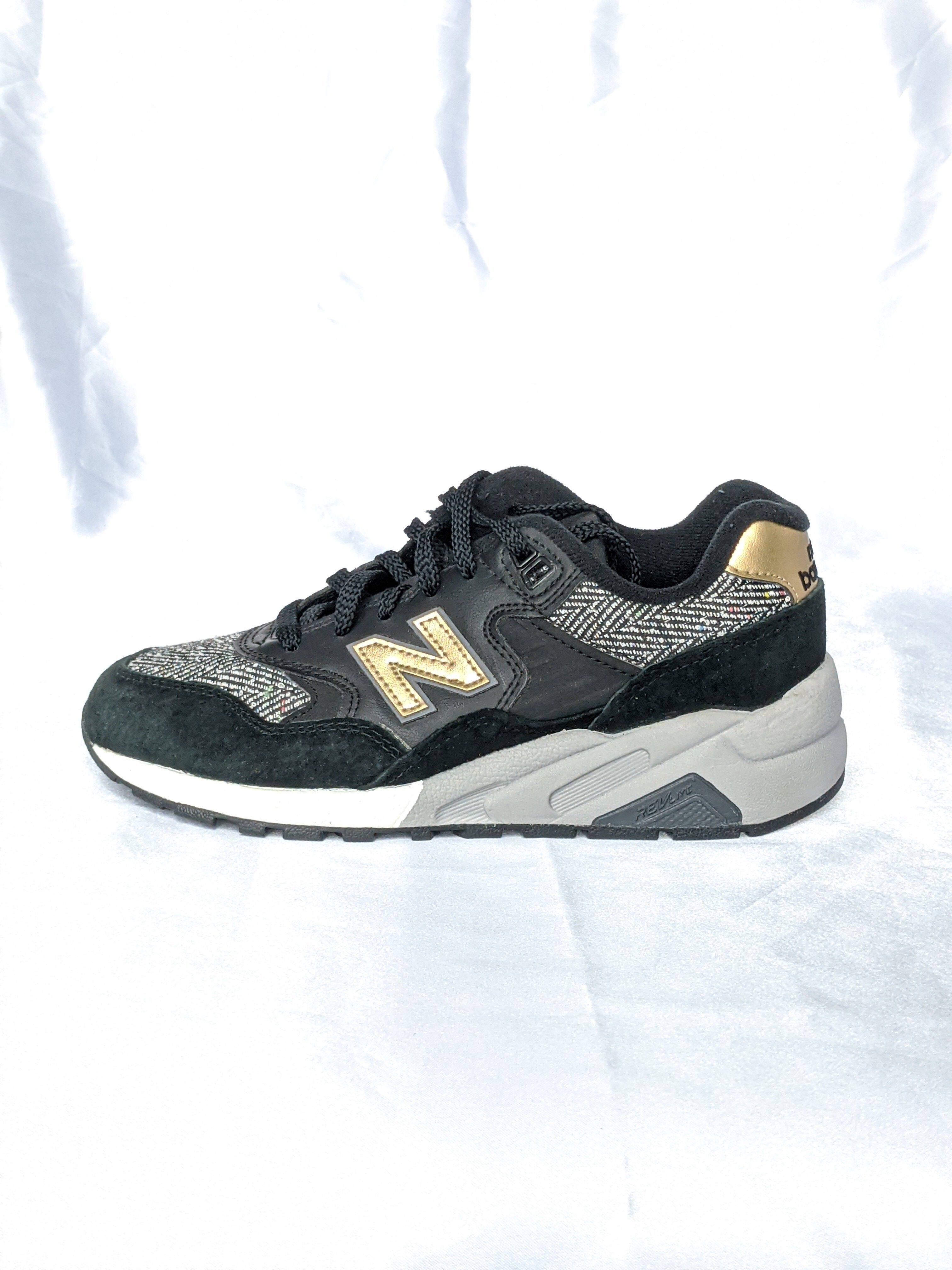 New Balance 580系列 男女大童 女子复古经典老爹休闲鞋 WRT580CD