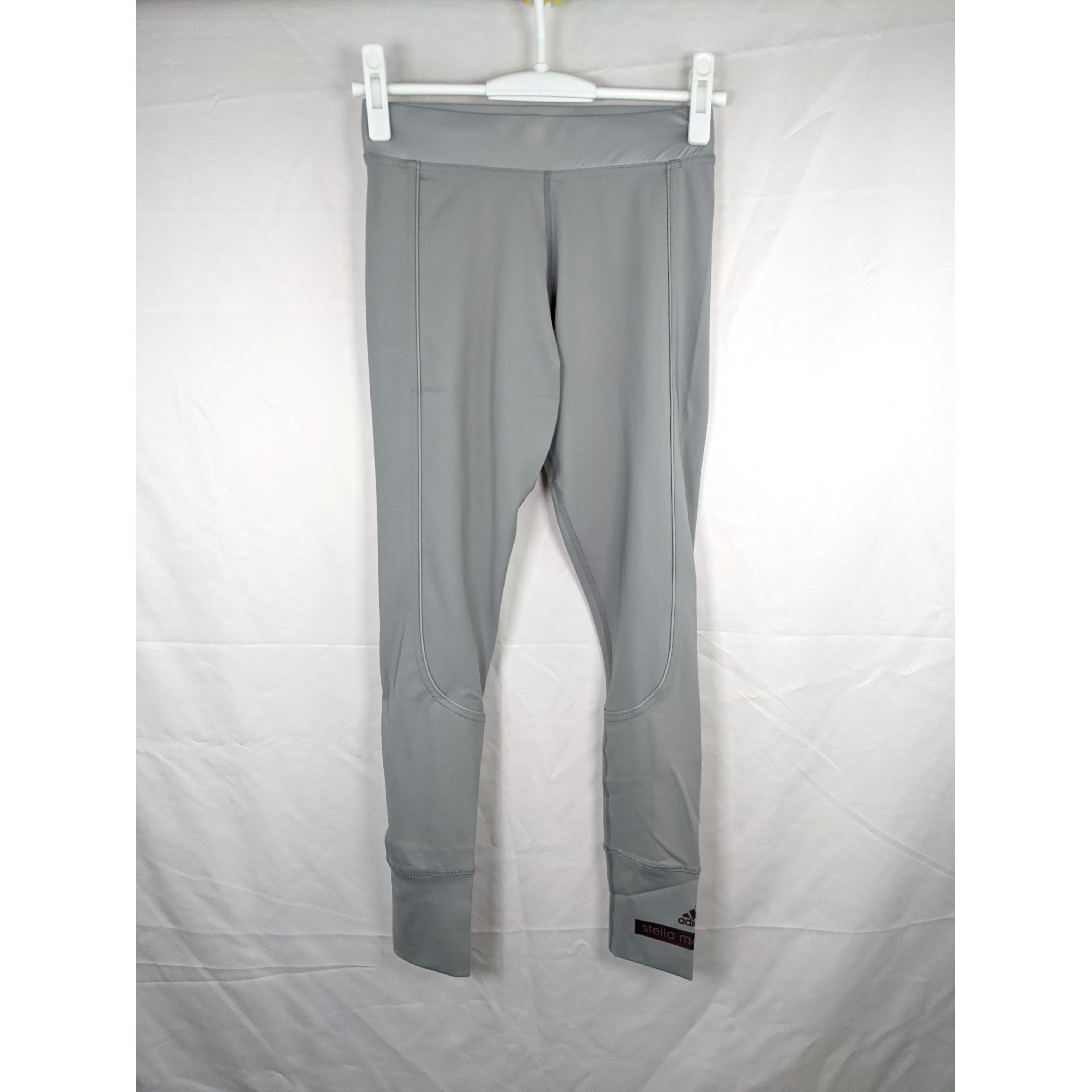老钱 复古标 adidas by Stella Mccartney 7/8 Tights 女子瑜伽裤