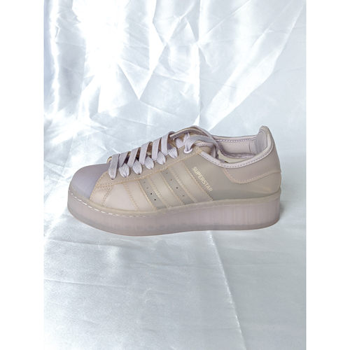 adidas SUPERSTAR JELLY 透明胶女子经典复古贝壳头休闲鞋 FX4323