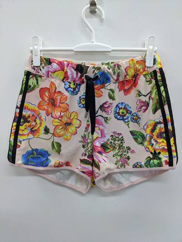 adidas X Farm prints Floralita Shorts 设计师女子短裤 BR5122