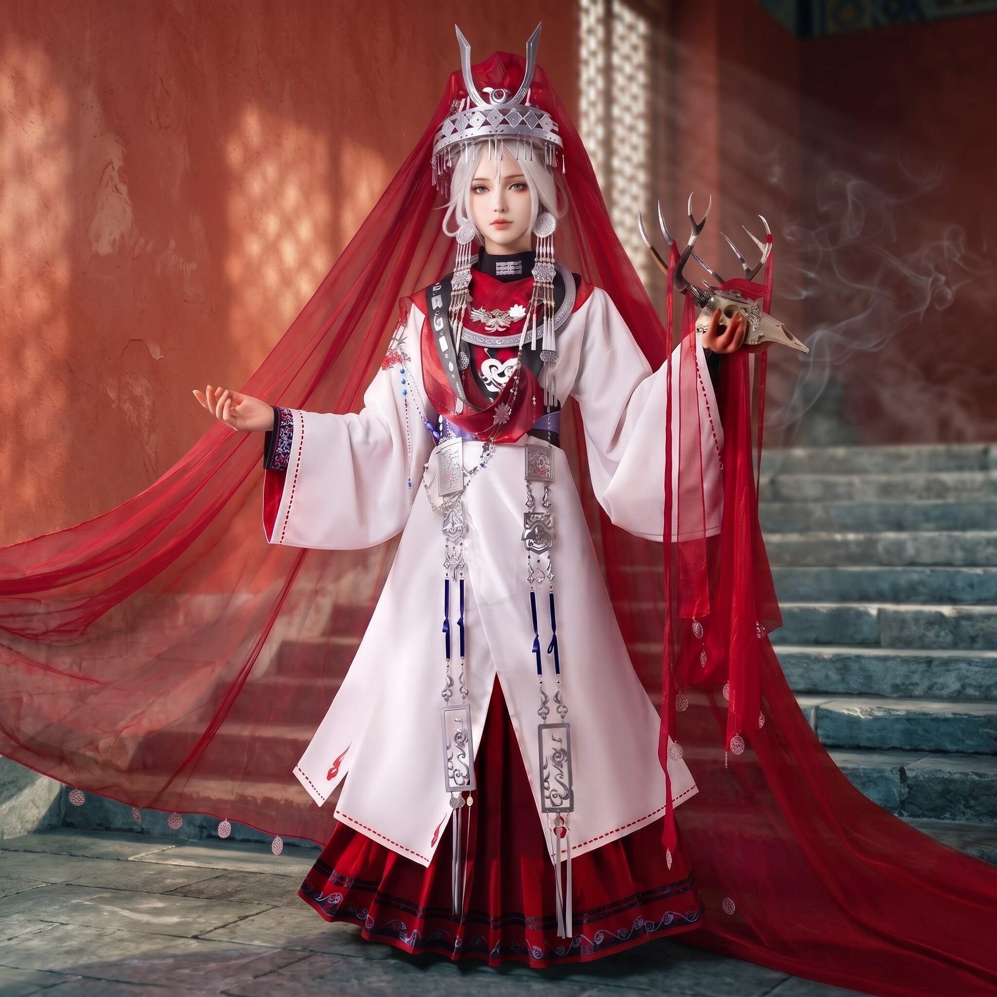 代号鸢孟获cos汉服男古风男妈妈图片