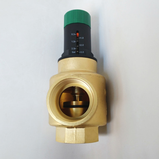 黄铜可视调节自力式 0.2 压差旁通阀 3Bar 1Bar 0.5 埃美柯